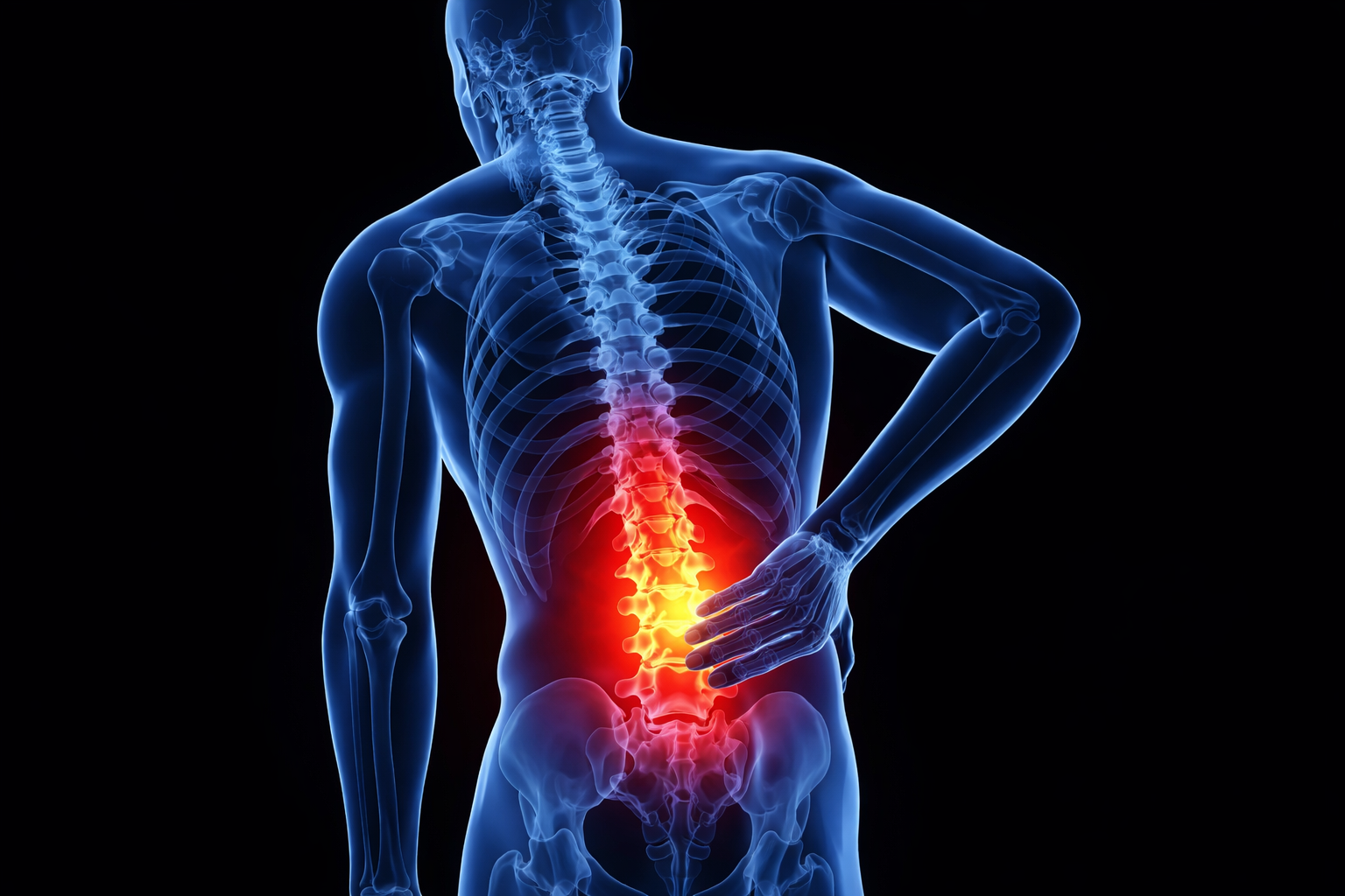 Lombalgia, dor na parte baixa das costas