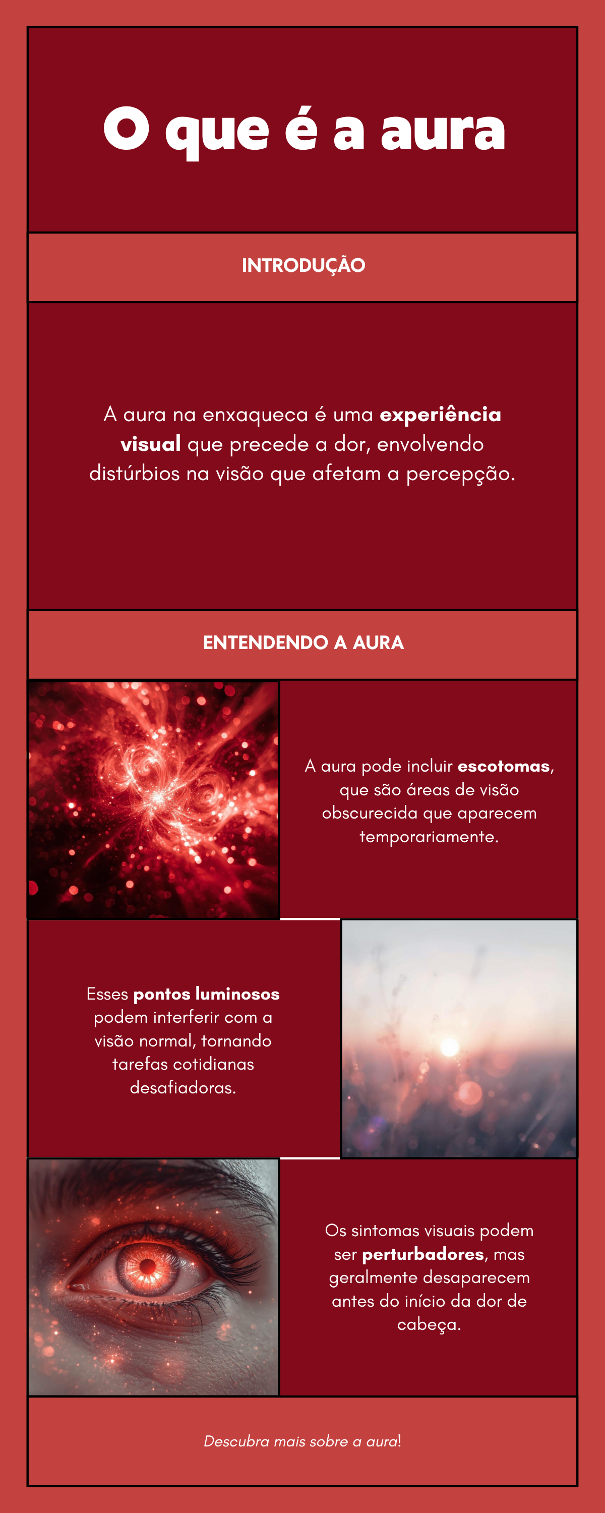 enxaqueca com aura o que é