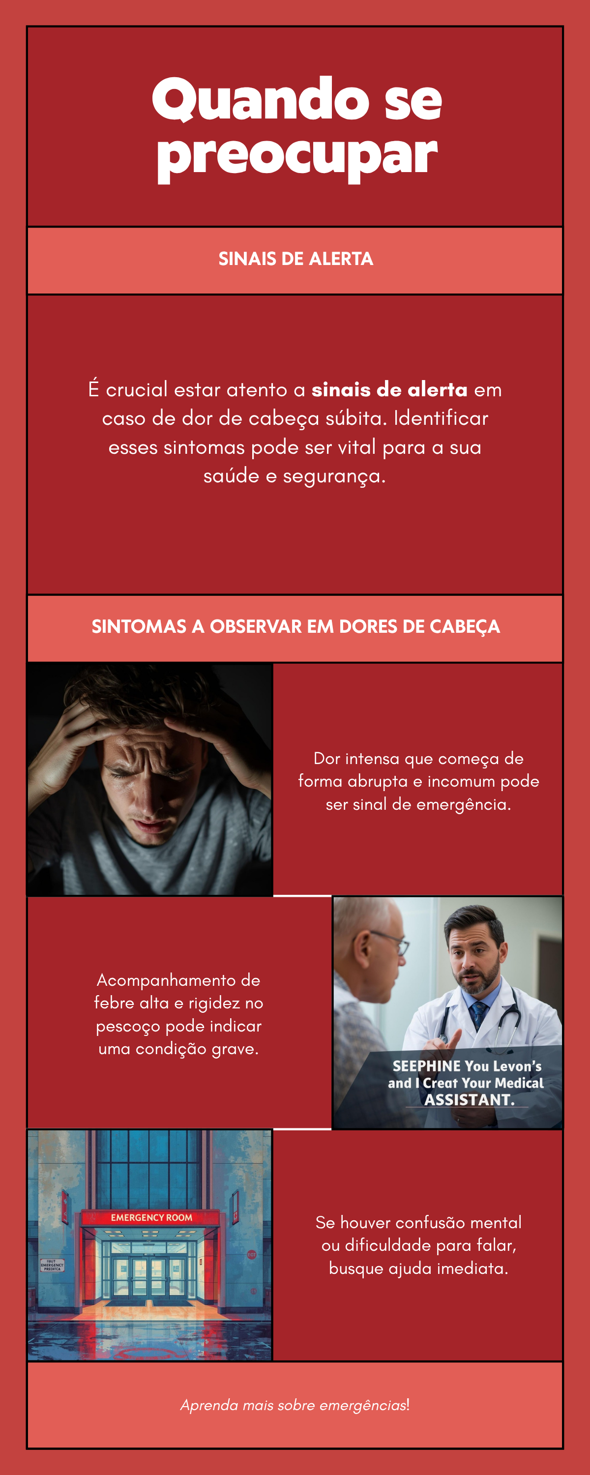 enxaqueca com aura quando se preocupar