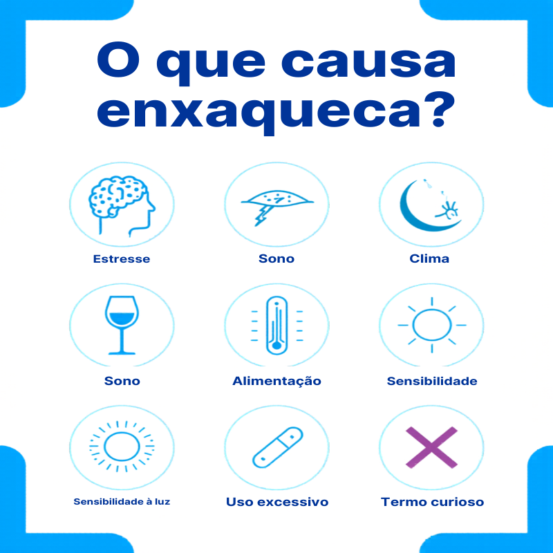 enxaqueca gatilhos causas