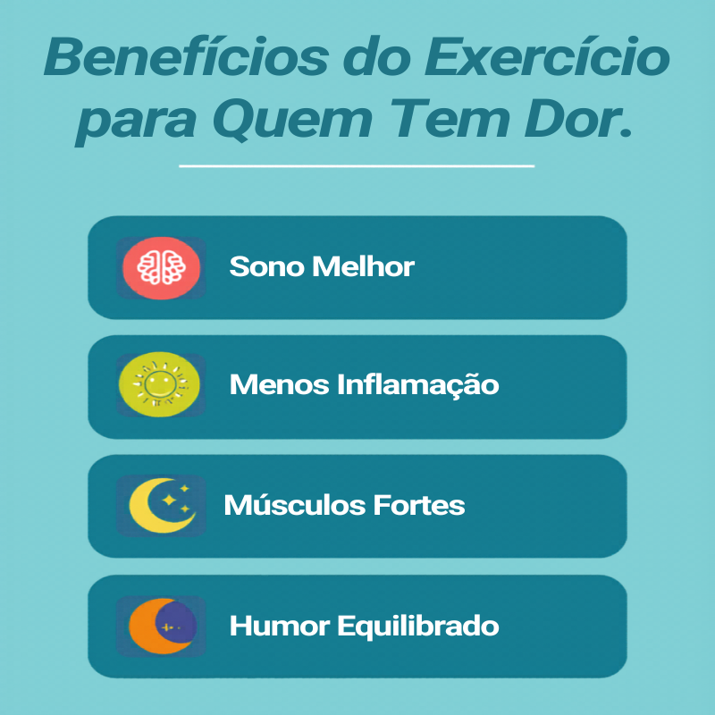 exercício físico dor crônica benefícios